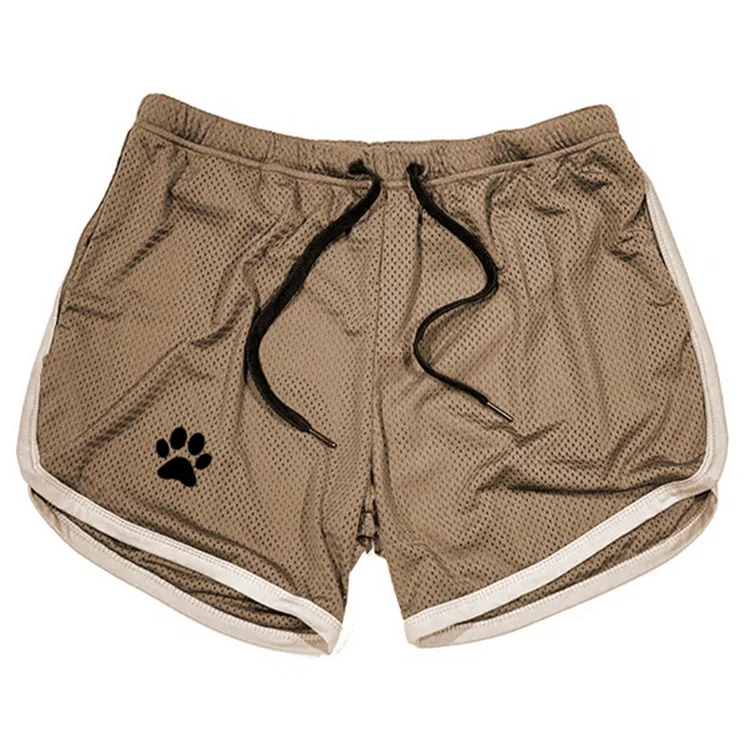 Summer Fitness Shorts Loose Running Shorts Men's Jogging Sports Breathable Mesh Shorts Thin Trend Men's Three-Quarter Pants