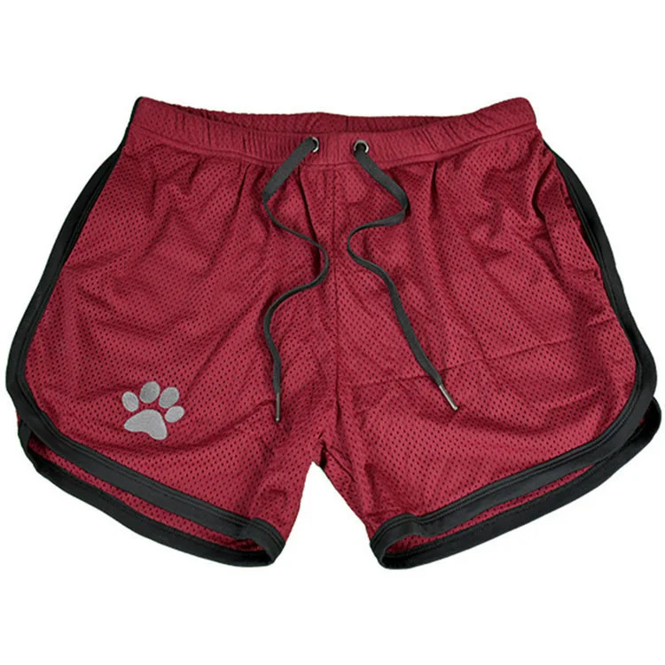 Summer Fitness Shorts Loose Running Shorts Men's Jogging Sports Breathable Mesh Shorts Thin Trend Men's Three-Quarter Pants