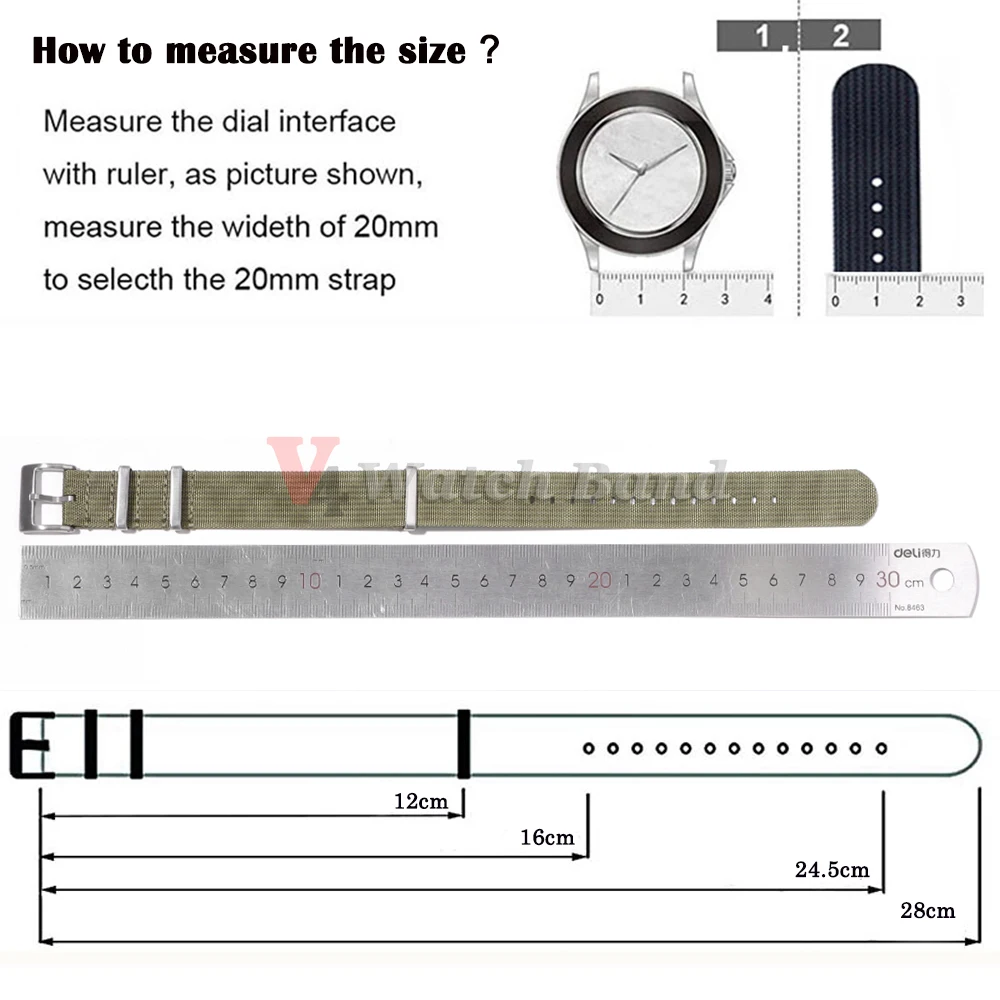 Nylon Watch Strap for Seiko Army Sport Bracelet Replacement Belt 18mm 20mm 22mm Brown Green Black Band Military Casual Watchband