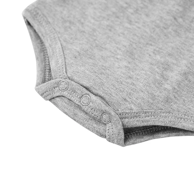 Summer Baby Clothes Boys Girls Bodysuit 0-24 Months Undershirt Thin Section Breathable Sling Onesie Solid Color Infant Bodysuits