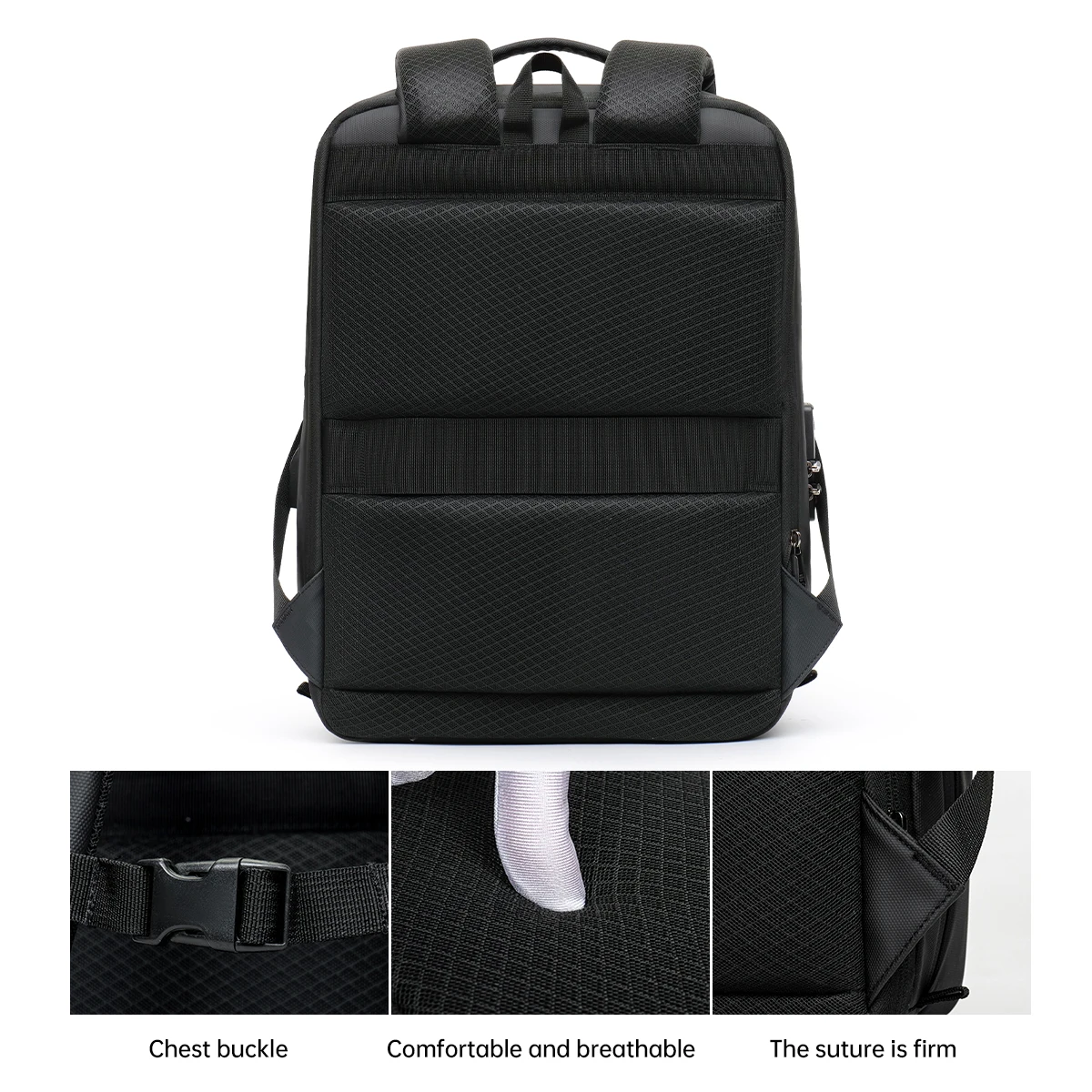 Backpack Men's Expandable Computerbag Large Capacity Business Travel Business Trip Luggage Bag E-Sports Game Hard Shell Backpack