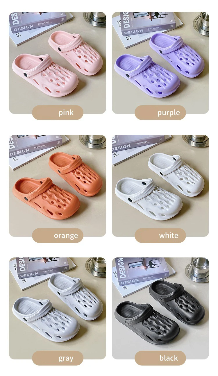 Fashion Women Slippers New Summer Slippers Outdoor Beach Slippers Classic Soft Men Garden Slippers Home Men Clogs Slippers