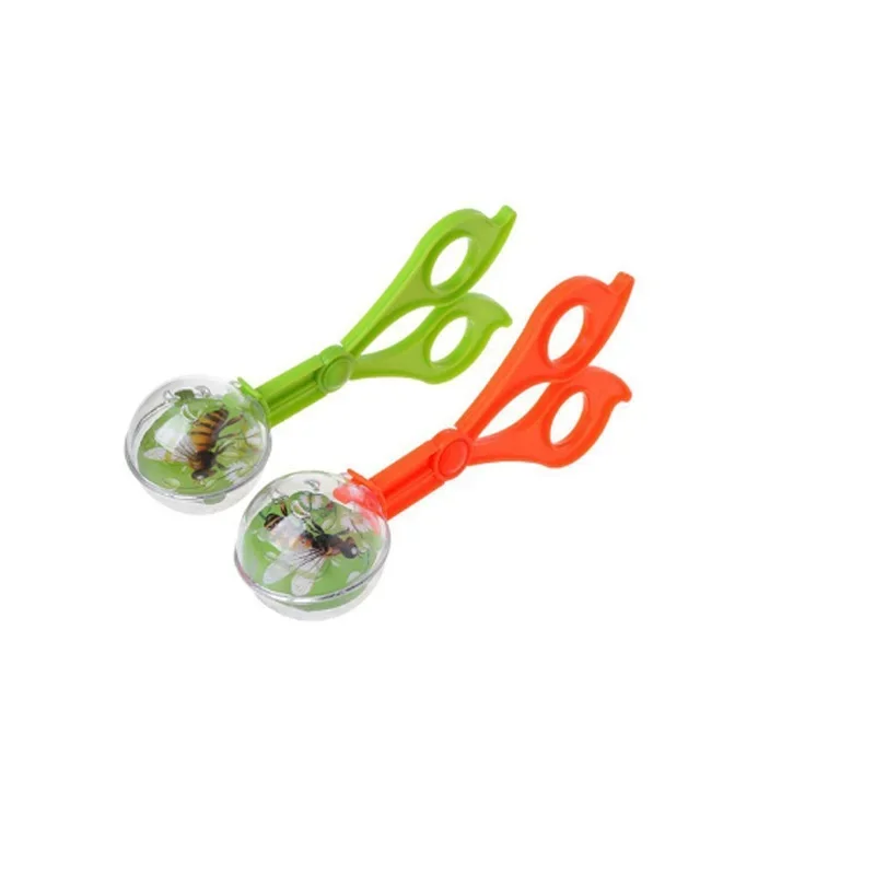 Educational Bug Catcher Scissors Set for Kids - Plastic Insect Clips and Tweezers for Camping and Outdoor Activities