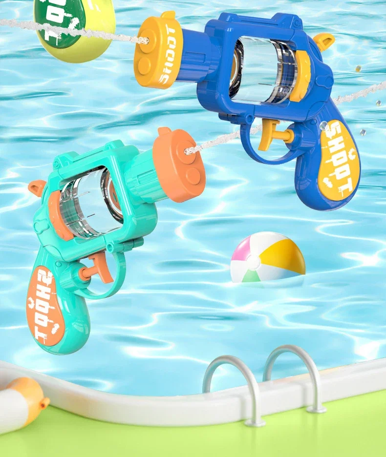 Mini Water Gun Kids Toy Water Blaster Small Pistol Summer Outdoor Games Splashing Soaker Summer Beach Party Games Children Gift