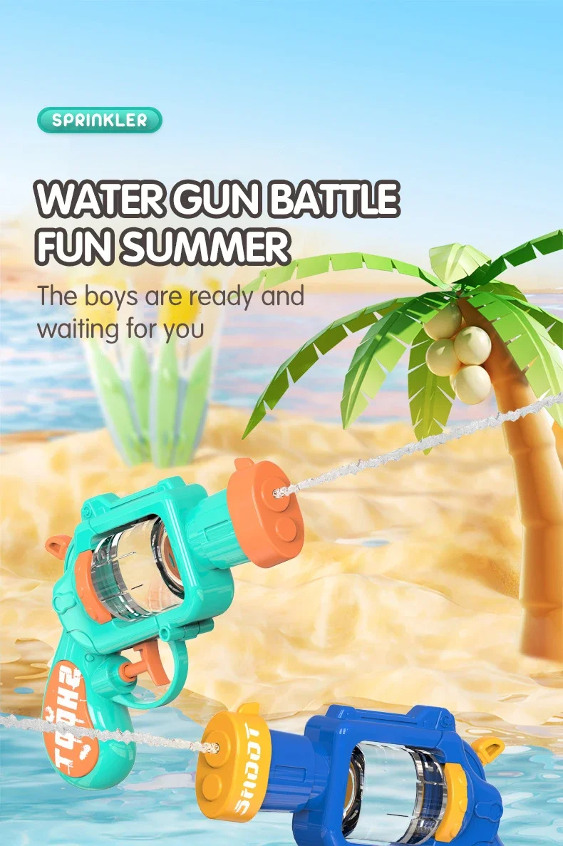 Mini Water Gun Kids Toy Water Blaster Small Pistol Summer Outdoor Games Splashing Soaker Summer Beach Party Games Children Gift