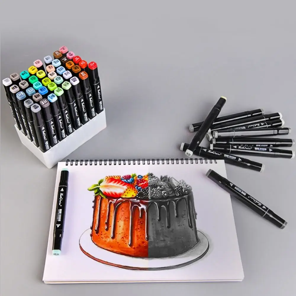 12/24/30/40/48/80/100 Slots Pen Holder Large-capacity Multifunctional Brush Pen Storage Rack Make-up Brush Stand
