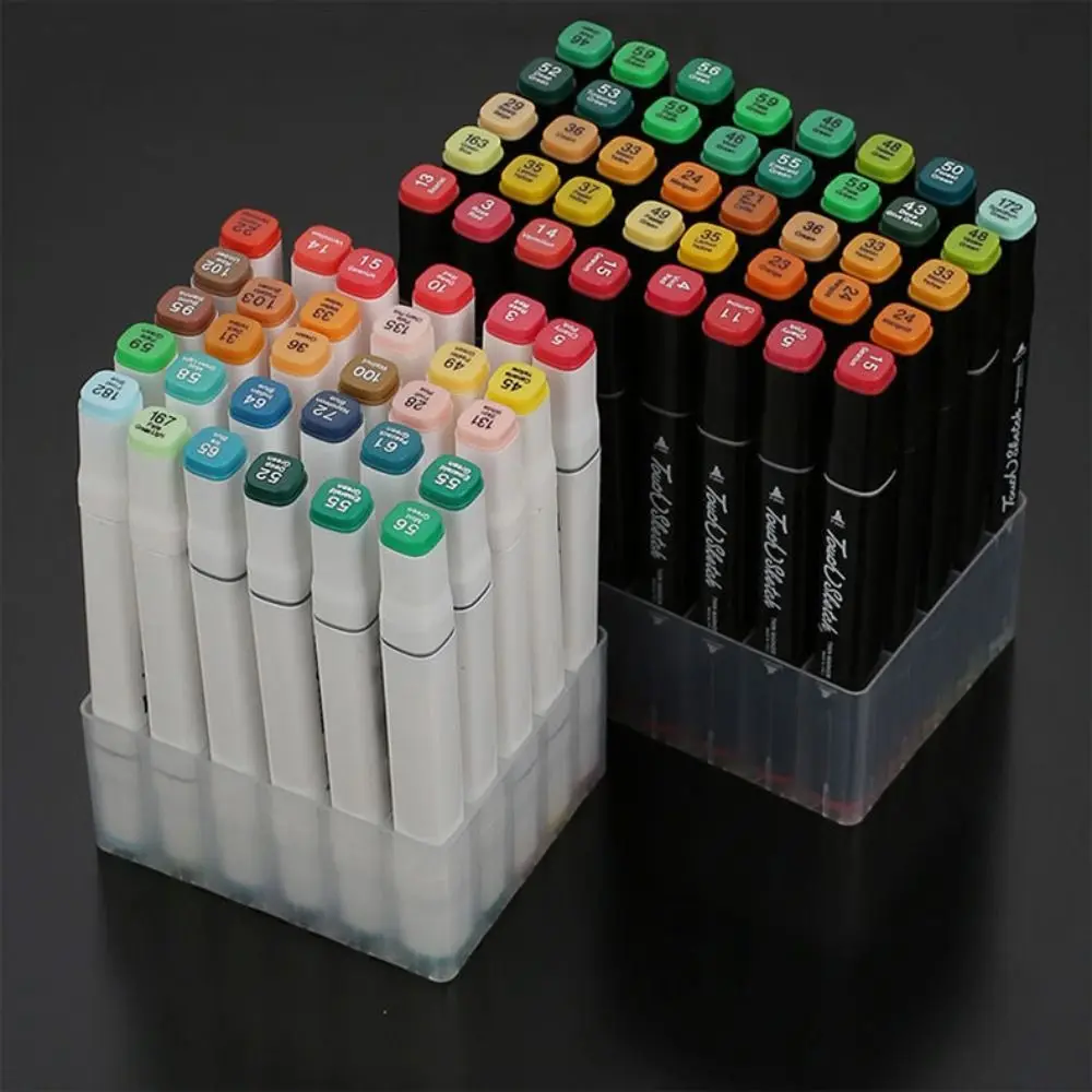 12/24/30/40/48/80/100 Slots Pen Holder Large-capacity Multifunctional Brush Pen Storage Rack Make-up Brush Stand