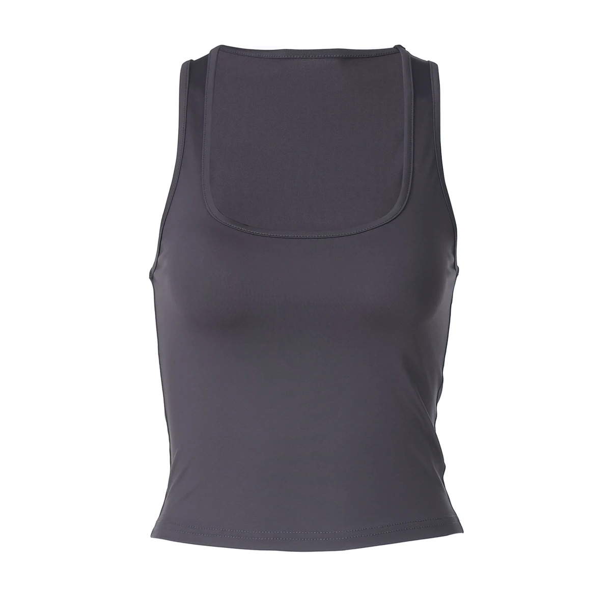Hugcitar 2025 Summer Solid Straps Sexy Slim Crop Tank Top Women Casual Y2K Clothes Streetwear Party Sport Festivak Wholesale