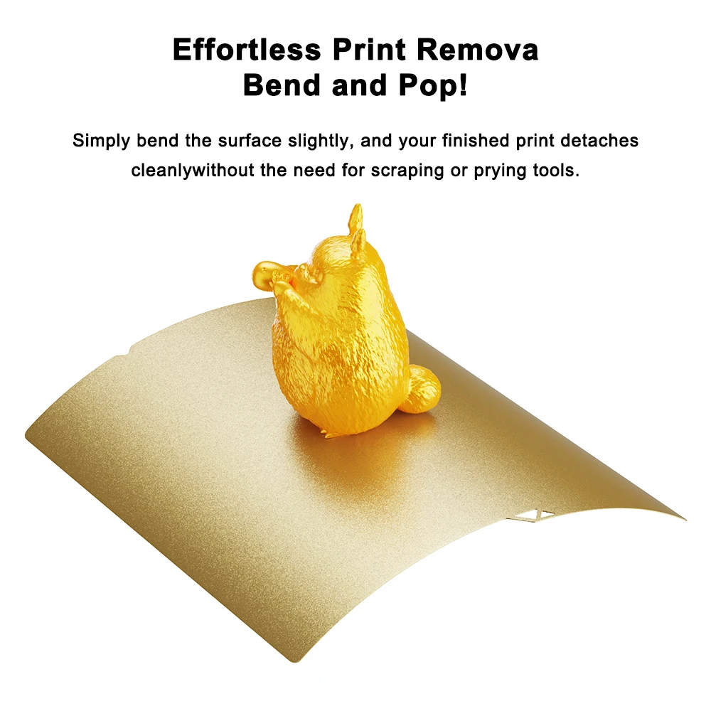 For Anycubic Kobra S1 Plate Pei Sheet 264x276mm Textured Kobra S1 Combo Build Plate Double Sided Peo Pet Pey Kobra S1C Bed