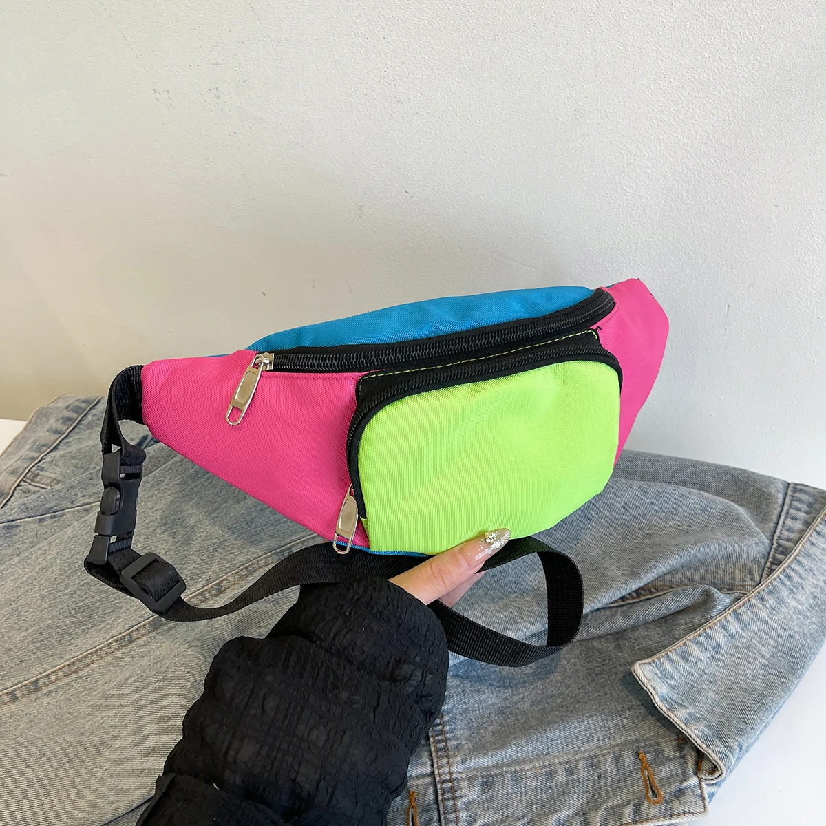 Waist Pack Mobile Fanny Waist Packs Women Men's Sports Outdoor Leisure Running Anti Theft Ultra Thin Invisible Waist Bag