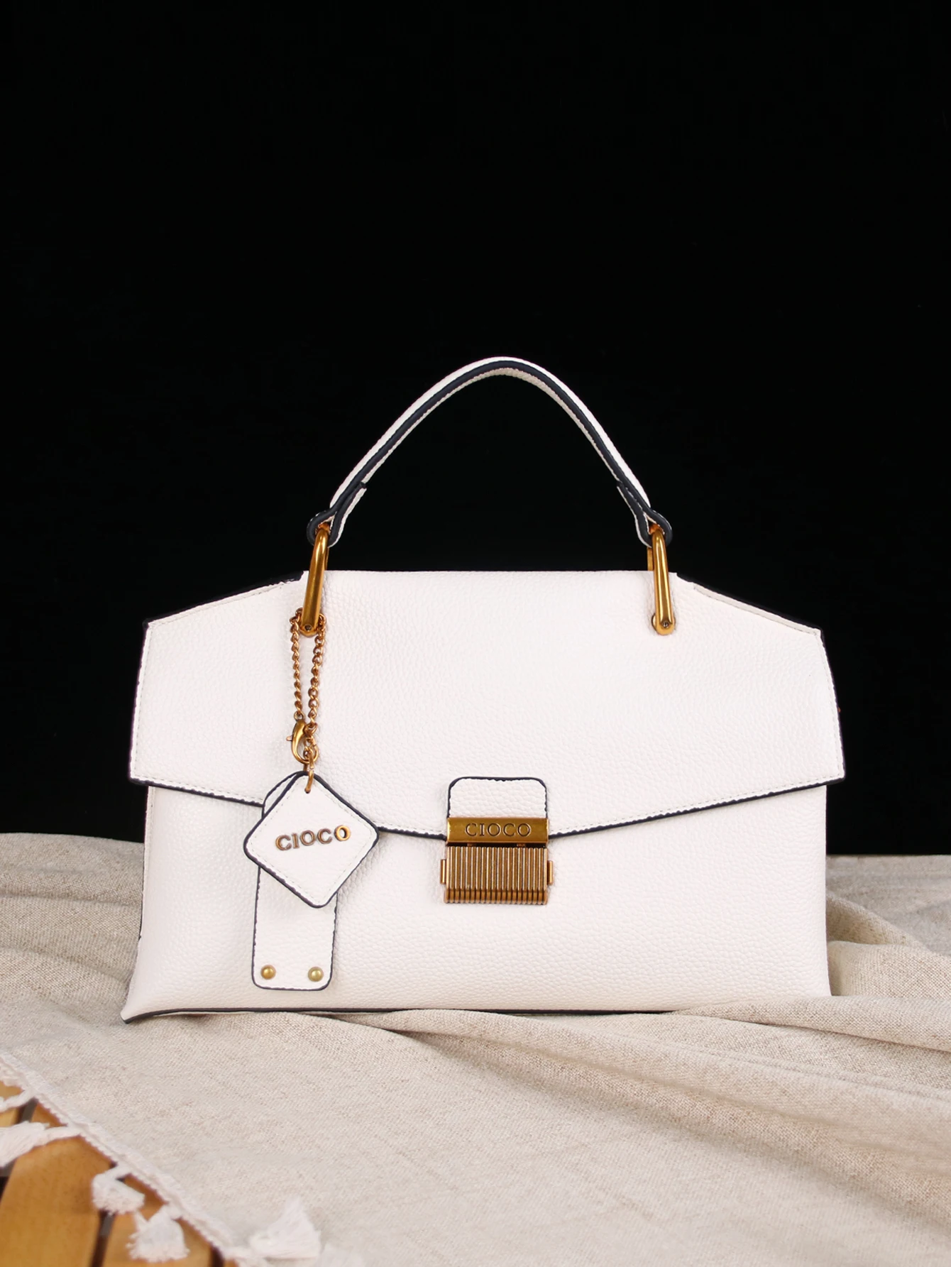 2026 New Retro Blue Snake-Shaped High-Grade Handbag Fashion Luxury Handbag Lightweight Large-Capacity One-Shoulder Mensen
