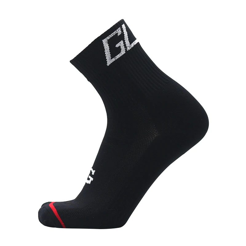 GLCO Sports Socks Men's and Women's Spring and Summer Cycling Sweat Sweat Pressure Antibacterial Anti-Odor Hiking Cycling Socks