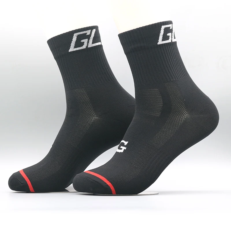 GLCO Sports Socks Men's and Women's Spring and Summer Cycling Sweat Sweat Pressure Antibacterial Anti-Odor Hiking Cycling Socks