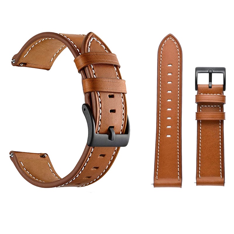 Leather Strap Watchband for Amazfit Bip 6 5 Bip6 Smart Watch Wriststrap Quick Releas Bracelet for Amazfit Bip6 Accessories
