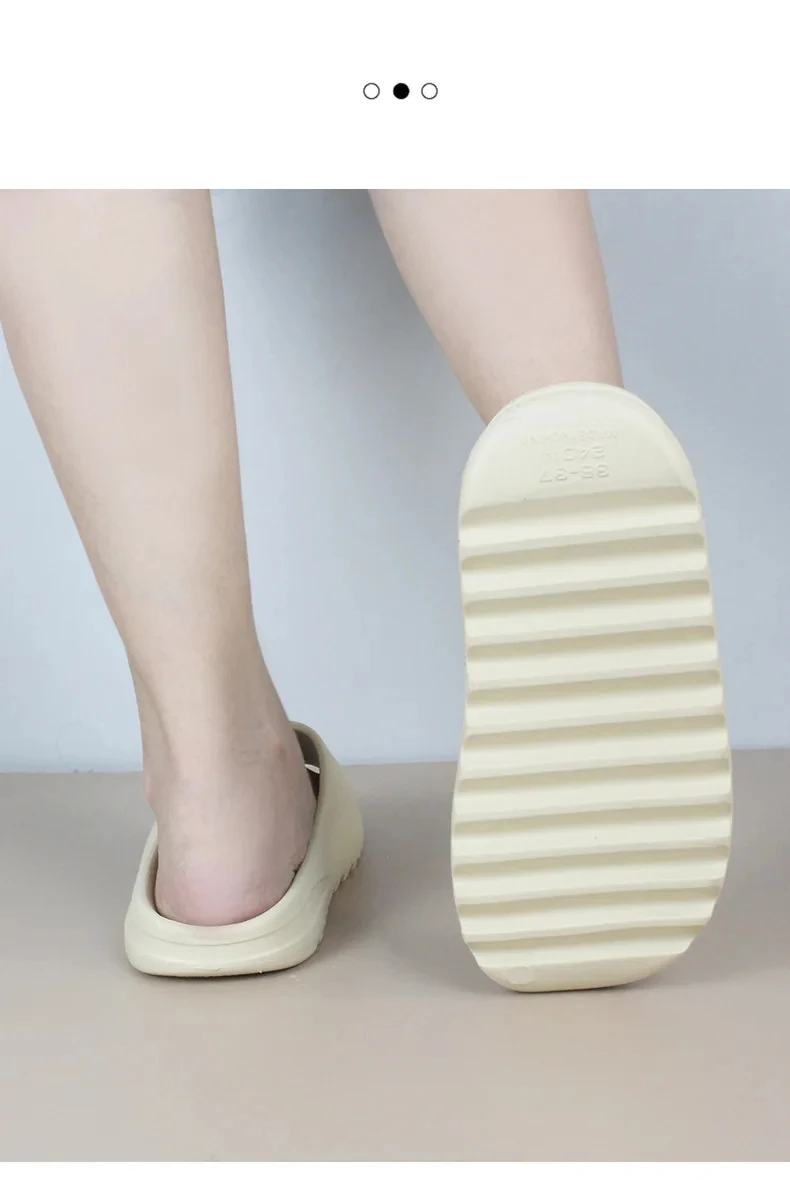 Coconut Slippers Cloud Thick-soled Sandals Summer Fashion Soft Bottom Beach Men Slippers Women's Sandals EVA Slides