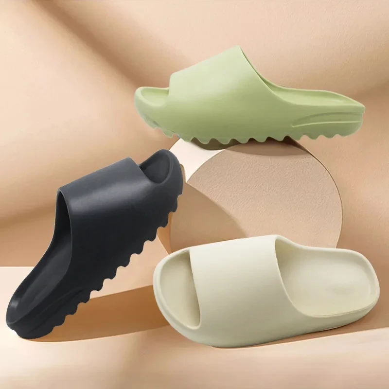 Coconut Slippers Cloud Thick-soled Sandals Summer Fashion Soft Bottom Beach Men Slippers Women's Sandals EVA Slides