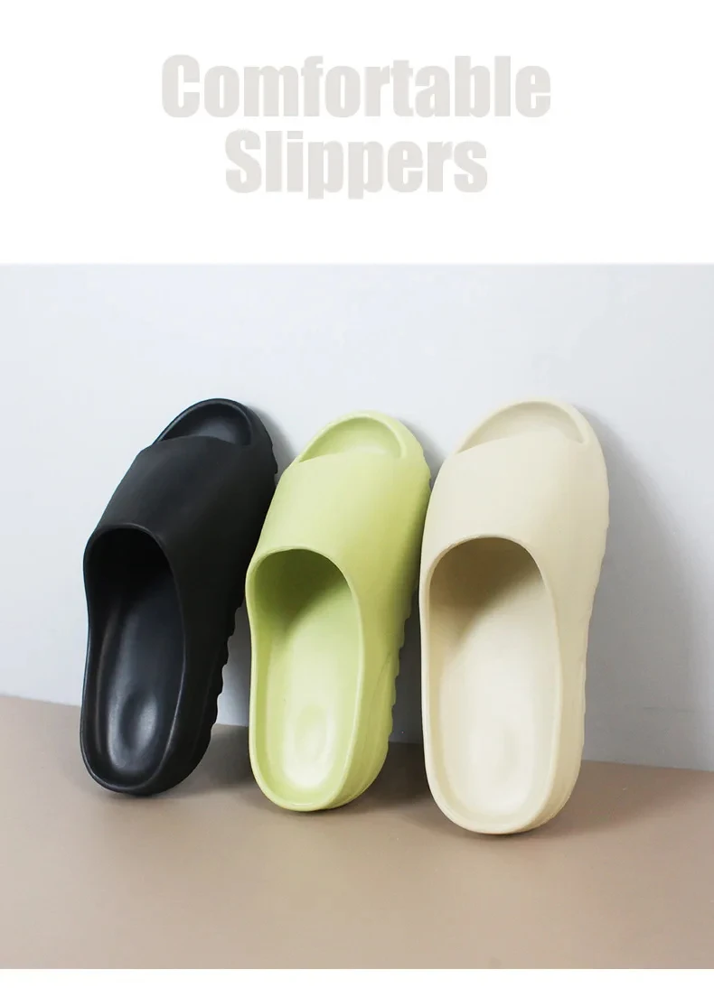 Coconut Slippers Cloud Thick-soled Sandals Summer Fashion Soft Bottom Beach Men Slippers Women's Sandals EVA Slides