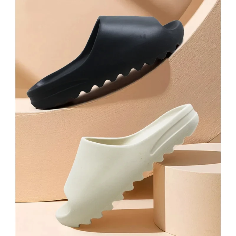 Coconut Slippers Cloud Thick-soled Sandals Summer Fashion Soft Bottom Beach Men Slippers Women's Sandals EVA Slides