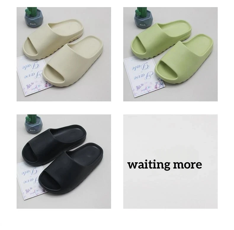 Coconut Slippers Cloud Thick-soled Sandals Summer Fashion Soft Bottom Beach Men Slippers Women's Sandals EVA Slides