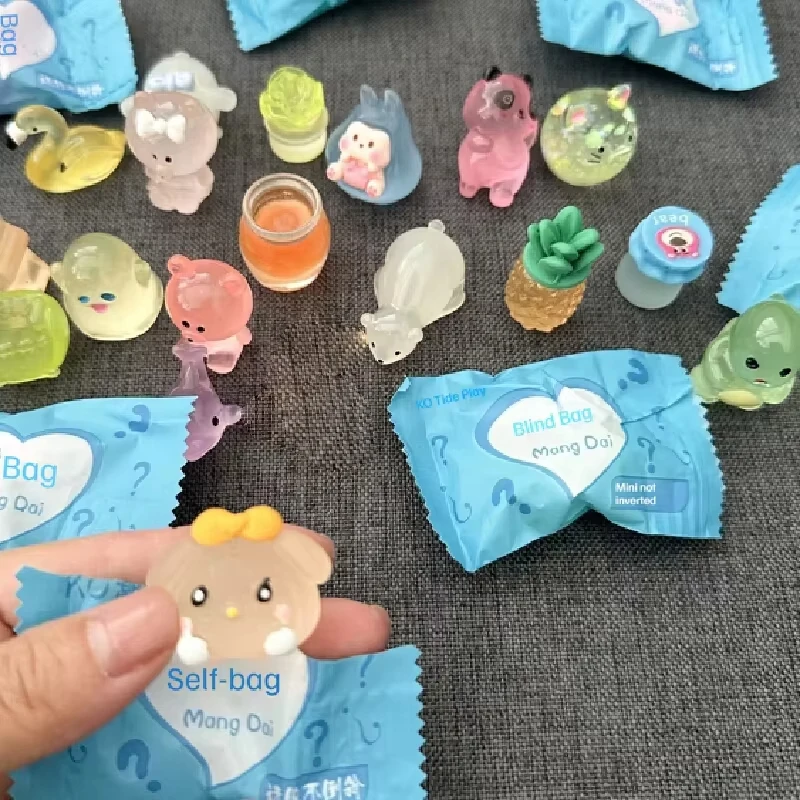 40pcs Miniature Animal Blind Bag Toy Mini Simulation Small Gift Item Children Gift Blind Box Doll Ornament Student Holiday Gifts