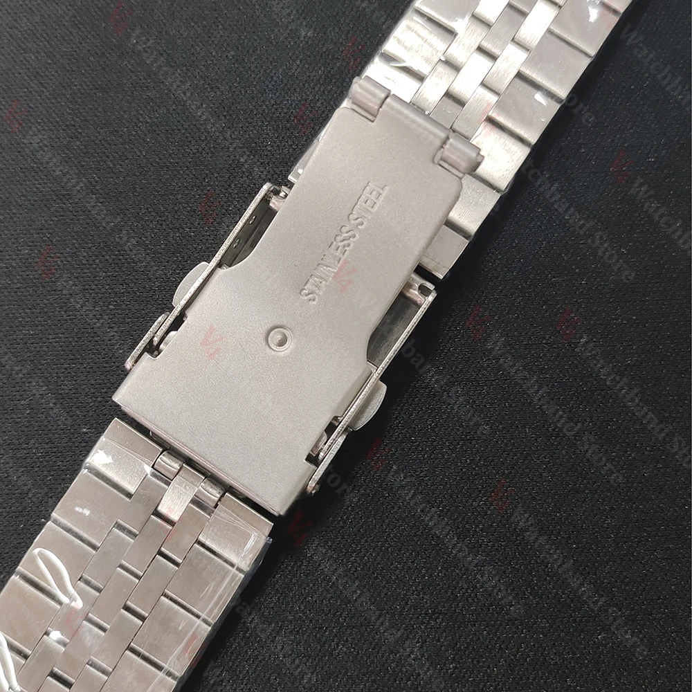 18mm 19mm 20mm 21mm 22mm 24mm Solid Stainless Steel Strap for Seiko SKX for Jubilee Bracelet Curved End Men Watch Accessories