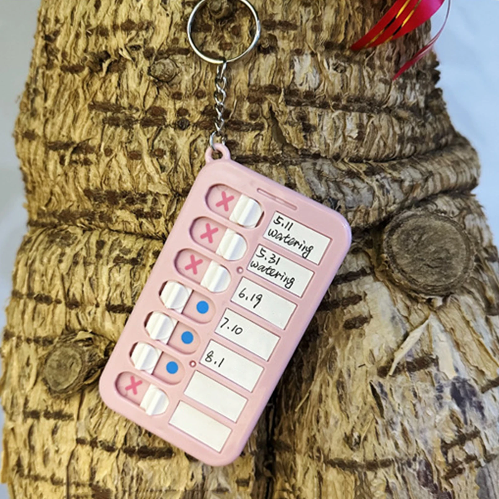 Children's Self-discipline Punch Key Chain Memo Board Daily Plan Punch Housework Chart Multifunctional Time Management Table