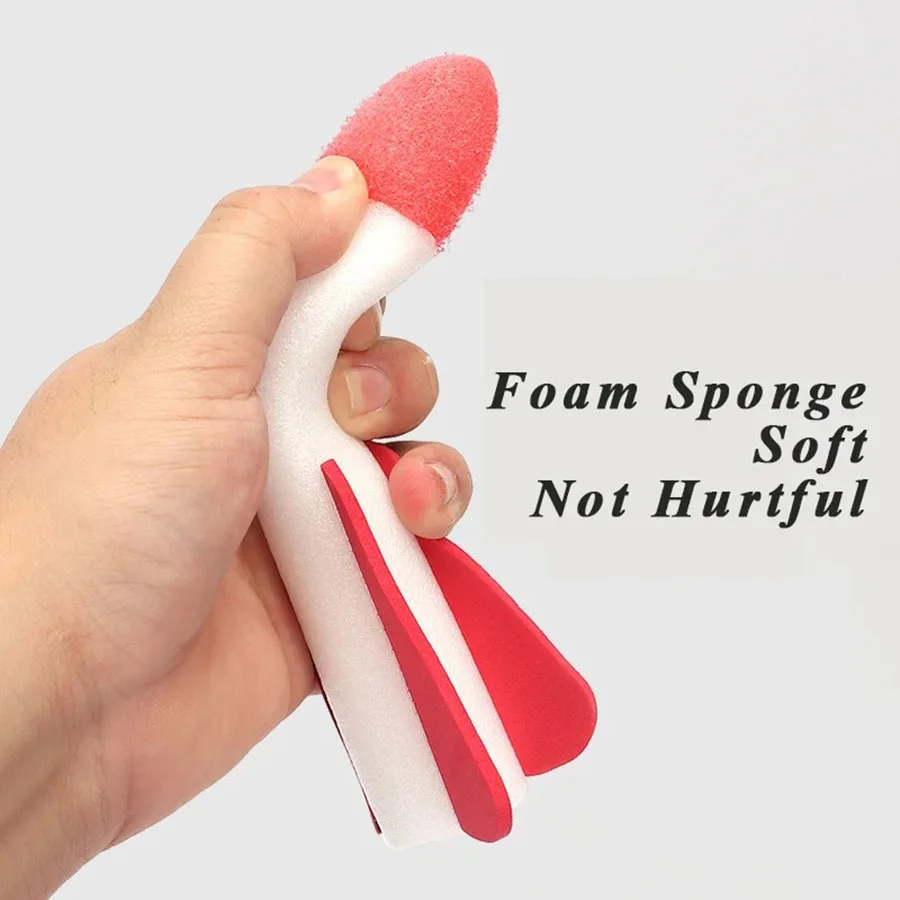 Childrens Air Rocket Foot Pump Launcher Flying Toys Game Set Jump Practice Hands-Original Judgment Ability Accessories Random