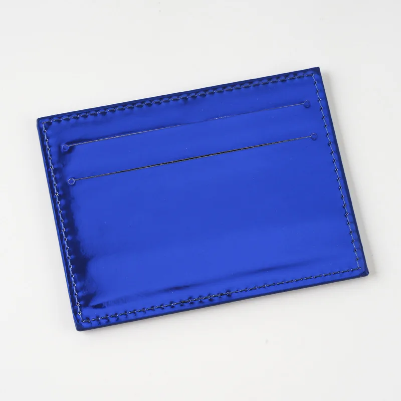 Women Men Thin Card Holder Wallet Laser Multi-Card Holder Case Pu Leather Credit Card Money Coin Holder Purse Bag