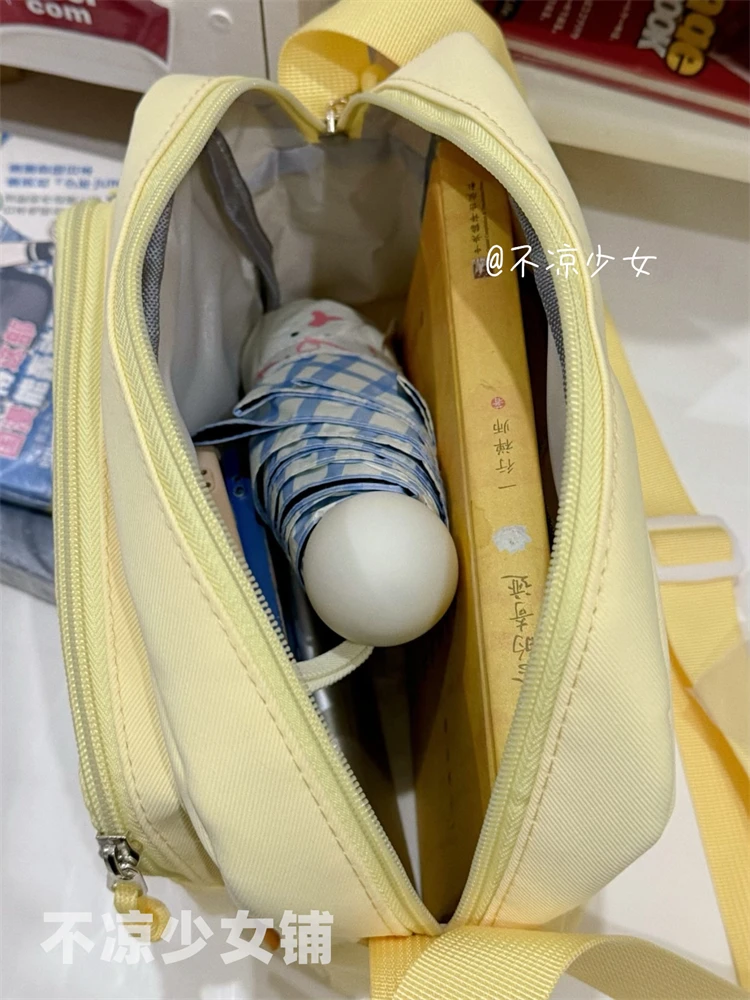 New Japanese JK Crossbody Bags Ulzzang Women Shoulder Bag Small Cute Lolita Itabag Girls Display Plate Kawaii Ita Bag