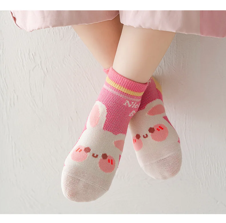 5 Pairs/Set Children Boys Anti-slipping Socks Toddler Boys Indoor Floor Socks Kid Boys Playground Non-slip Socks Baby Socks Pack