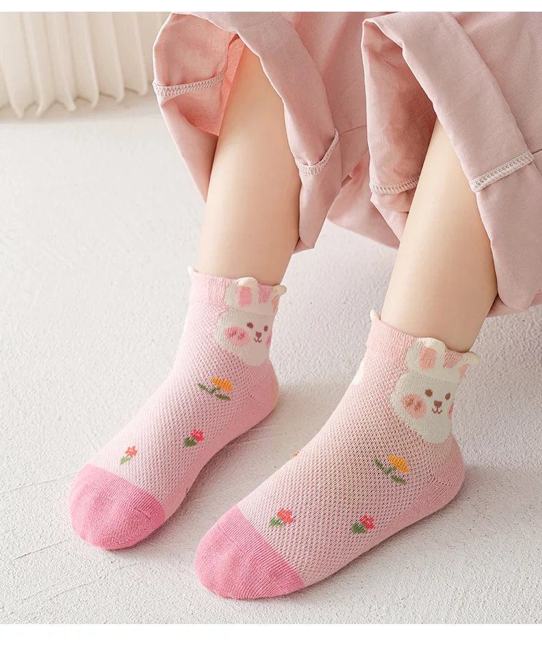 5 Pairs/Set Children Boys Anti-slipping Socks Toddler Boys Indoor Floor Socks Kid Boys Playground Non-slip Socks Baby Socks Pack