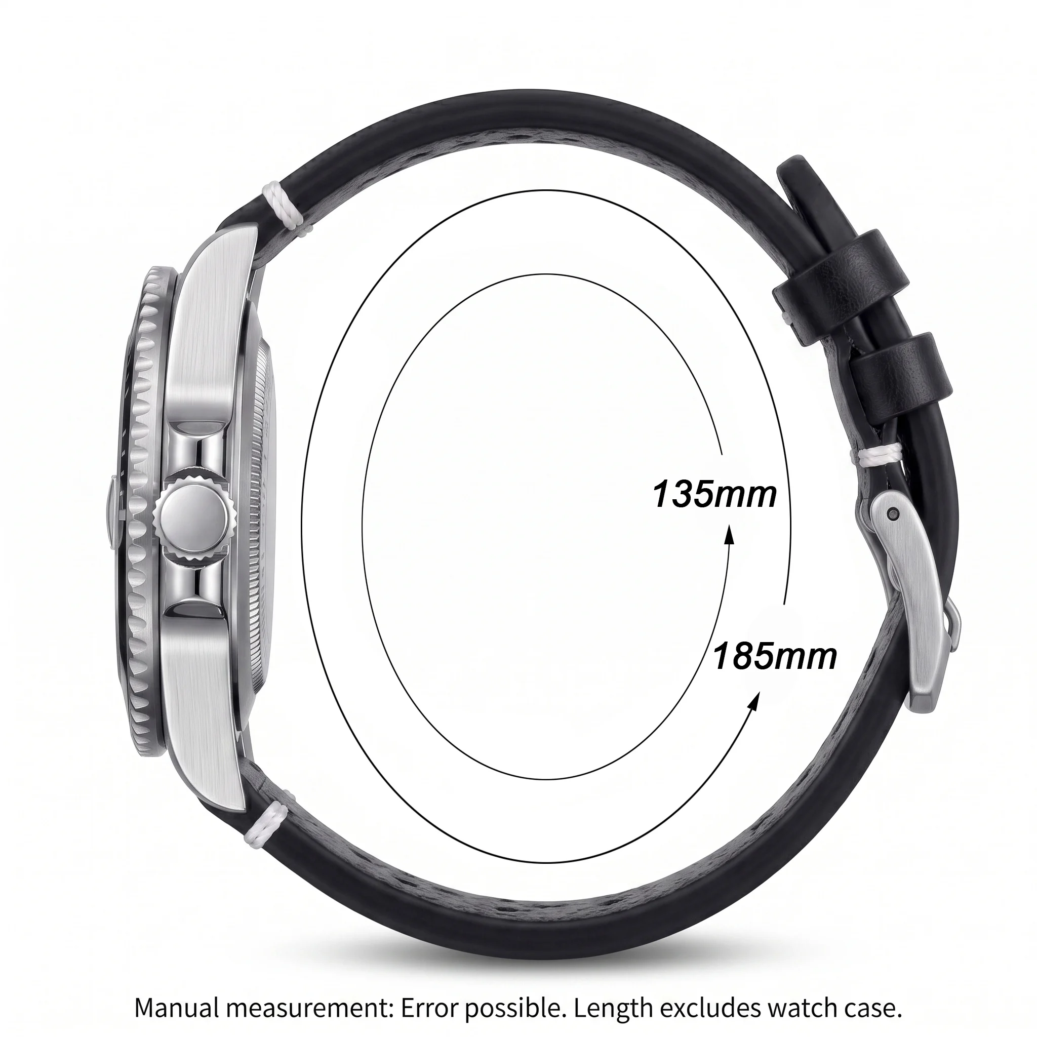 Handmade Cowhide Breathable Watch Band 18 20 22 24mm Men Women 4 Colors Oil Wax Genuine Leather Strap Watchband Accessories