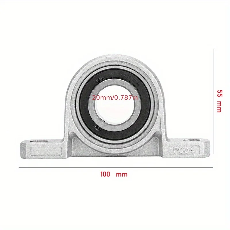 1pcs Zinc Alloy Diameter 8 10 12 35 mm Bore Ball Bearing Pillow Block Mounted Support Kfl08 Kfl000 Kfl001 Kp08 Kp000 Kp001 Kp002