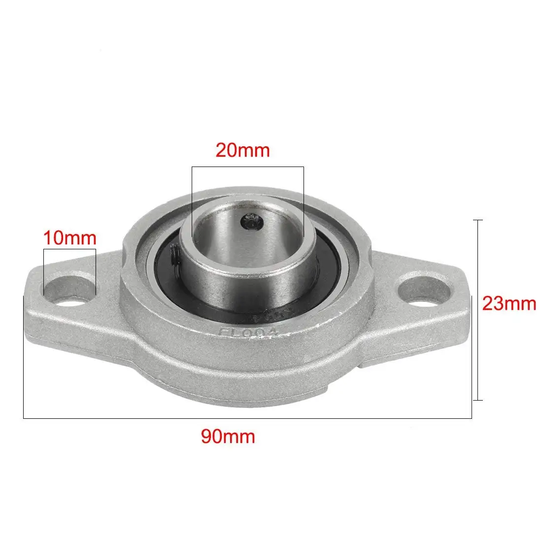 1pcs Zinc Alloy Diameter 8 10 12 35 mm Bore Ball Bearing Pillow Block Mounted Support Kfl08 Kfl000 Kfl001 Kp08 Kp000 Kp001 Kp002