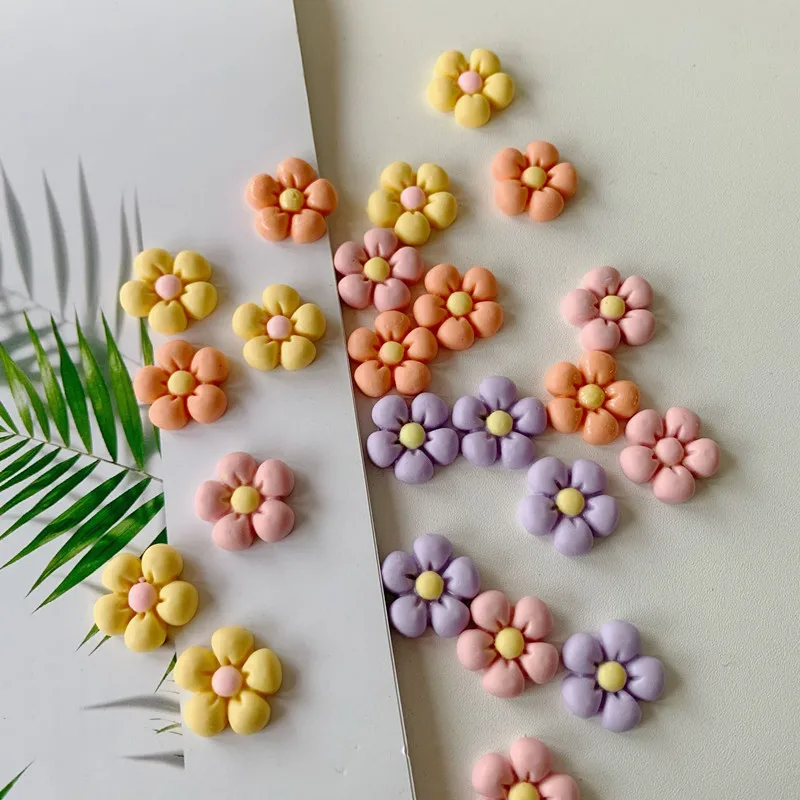 10pcs 5 Petal Flower Hole Shoes Charms Designer DIY Shiny Bling Shoes Decoration for JIBS Kids Boys Women Girls Gifts