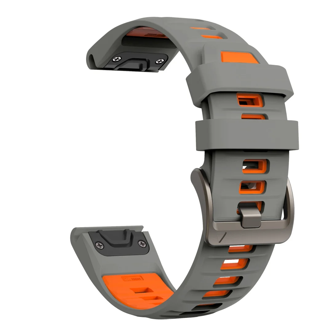 QuickFit 22mm 26mm Silicone Strap For Garmin Fenix 9 Pro 8 7 7X 7Pro 6X 6 5 5X/Epix 2 47mm 51mm Breathable Bracelet Watch Band