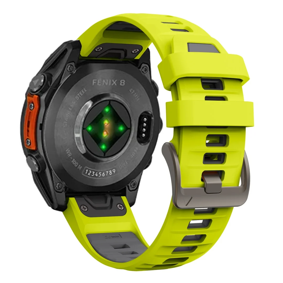 QuickFit 22mm 26mm Silicone Strap For Garmin Fenix 9 Pro 8 7 7X 7Pro 6X 6 5 5X/Epix 2 47mm 51mm Breathable Bracelet Watch Band