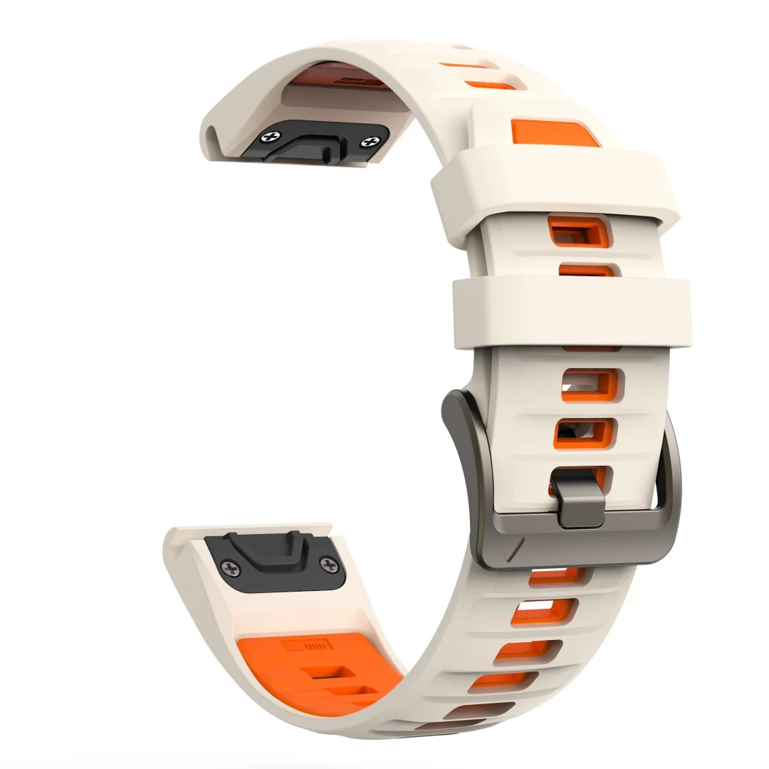 QuickFit 22mm 26mm Silicone Strap For Garmin Fenix 9 Pro 8 7 7X 7Pro 6X 6 5 5X/Epix 2 47mm 51mm Breathable Bracelet Watch Band