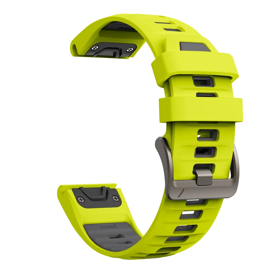 QuickFit 22mm 26mm Silicone Strap For Garmin Fenix 9 Pro 8 7 7X 7Pro 6X 6 5 5X/Epix 2 47mm 51mm Breathable Bracelet Watch Band