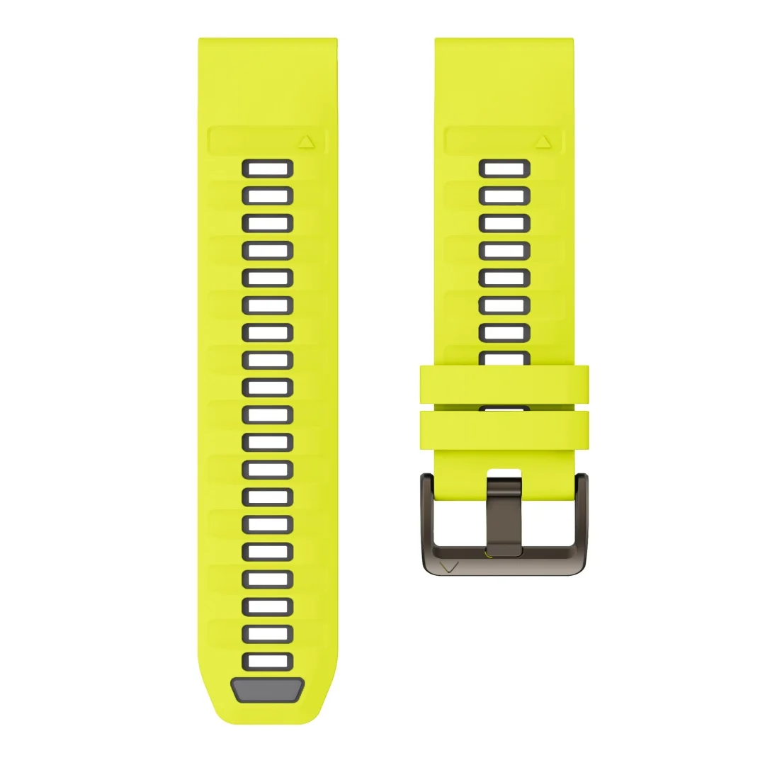 QuickFit 22mm 26mm Silicone Strap For Garmin Fenix 9 Pro 8 7 7X 7Pro 6X 6 5 5X/Epix 2 47mm 51mm Breathable Bracelet Watch Band