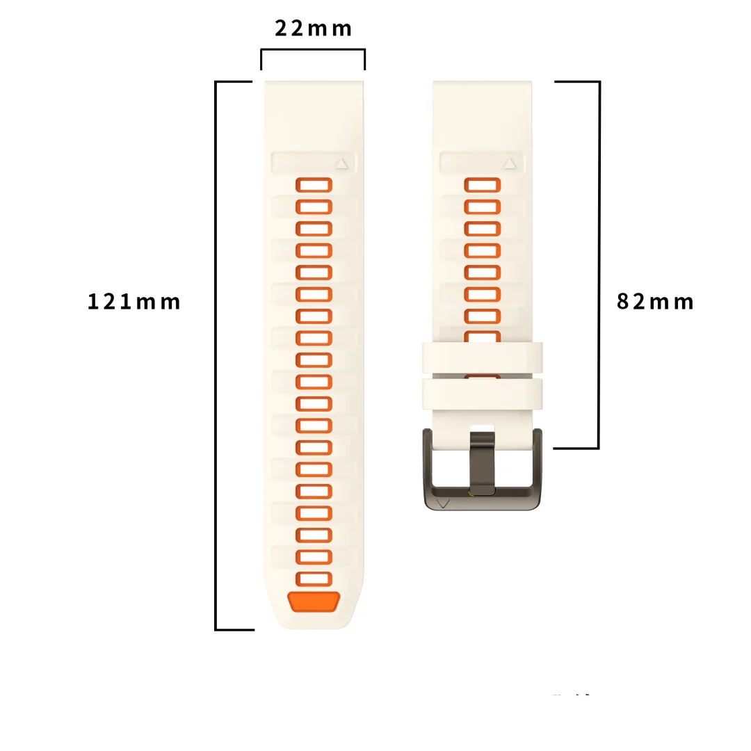 QuickFit 22mm 26mm Silicone Strap For Garmin Fenix 9 Pro 8 7 7X 7Pro 6X 6 5 5X/Epix 2 47mm 51mm Breathable Bracelet Watch Band