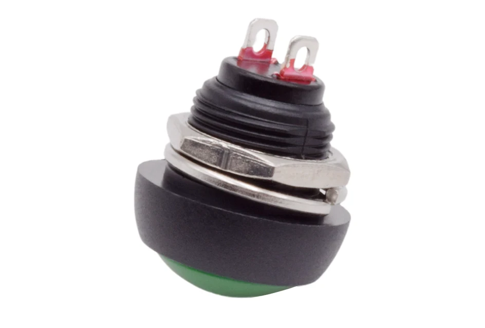 5/10pcs PBS 33B Mini Samll Plastic Push Button Round Head ON OFF Momentary Switch 2 Pin 12mm Waterproof Power Reset Non-locking