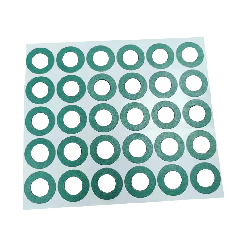 100pcs 18650 Li-ion Battery Insulation Gasket Barley Paper Lithium Pack Cell Glue Fish Electrode Insulated Pads Adhesive Hollow