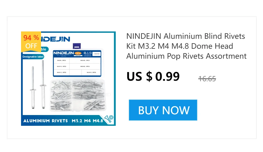10-50pcs Aluminium Blind Rivets M2.4 M3 M3.2 M4 M4.8 M5 M6 Dome Head Pop Rivets for Aluminium Sheet Steel Mandrel Exhaust Rivets