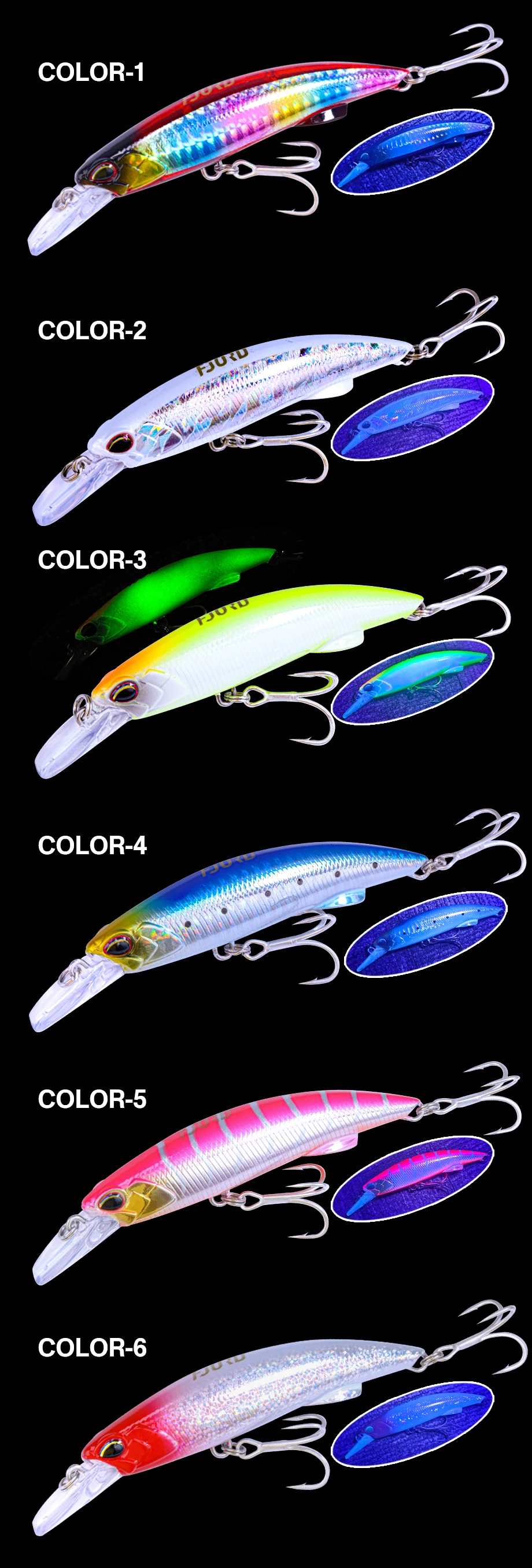 FJORD Heavy Minnow 90S 40g 50g Saltwater Sea Fishing Lure Submarine Shot Professional Artificial Bait Fishing Accessories