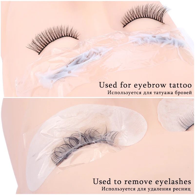 1 Roll 200M Eye Use Clear Plastic Wrap Tattoo Eyebrow Film Professional False Eyelashes Extension Grafting Permanent Makeup Tool