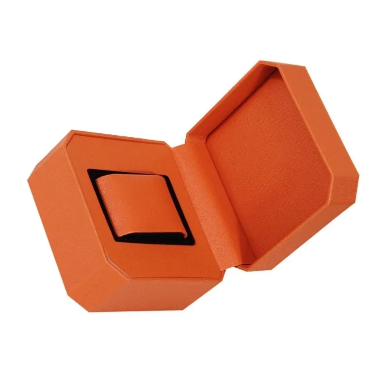 Vintage PU Watch Case Leather Watch Storage Box Stylish Watch Container Watch Display Box PU Material for Outdoor Travel