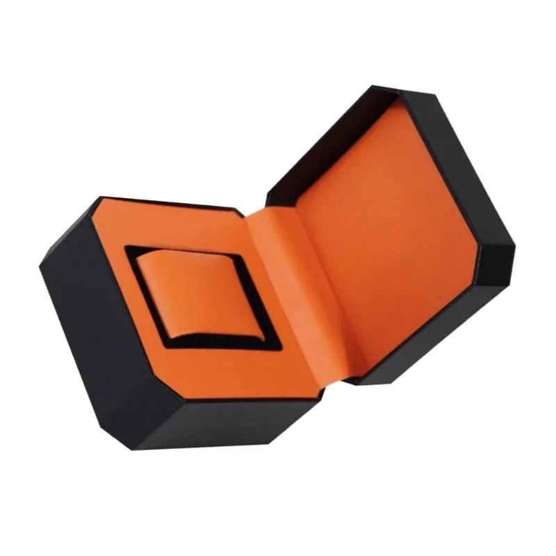 Vintage PU Watch Case Leather Watch Storage Box Stylish Watch Container Watch Display Box PU Material for Outdoor Travel