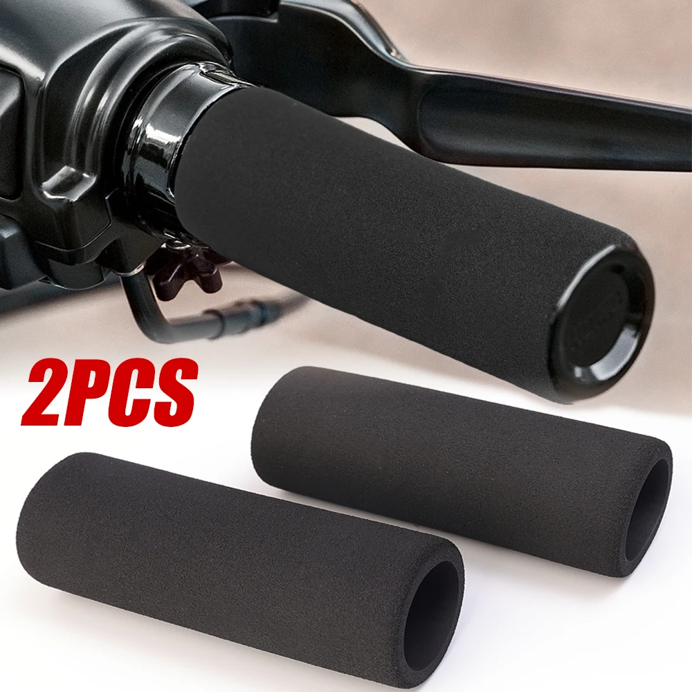Motorcycle Modification Non-slip Black Foam Grip Cover Equipments Handlebars Grips Sleeves for GS R 1200 1250 GS Adventure F650