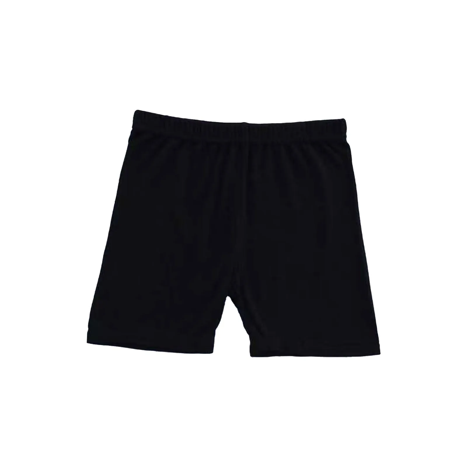 Girls Summer Safety Leggings Cycling Pants Children Anti-emptied Stretch Solid Color Mid-rise Yoga Dancing Shorts 1PC